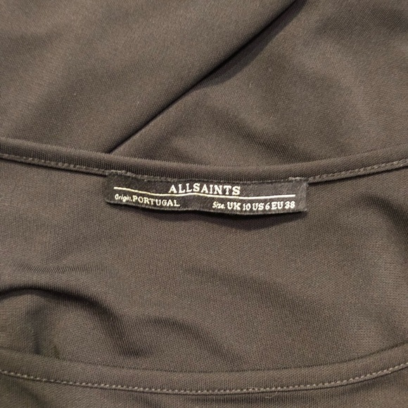 2[All Saints] New! Ally dress in black. NWOT - Picture 7 of 8